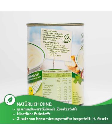 Erasco Asparagus Cream Soup - Pack of 3 (3 x 390 ml) | International Shipping Available - Buy Online on GoSupps.com