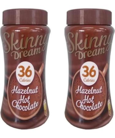 Bundle With Skinny Hot Chocolate Hazelnut Instant Powder Drink Low Calories Breakfast Winter Beverage 200g - Pack of 2 with Oerich Inspirational card - Buy Online on GoSupps.com