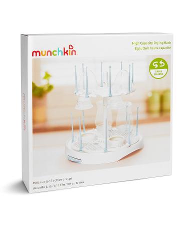 Munchkin High Capacity White Drying Rack for Baby Bottles | Bottle Accessories Organizer - Buy Online on GoSupps.com