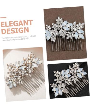 Beavorty comb Wedding Hair Accessories for Brides Bridal Hair Decor Bridal Headpieces for Wedding Bride Wedding Headdress Bride Headdress European and American decorate alloy - Buy Online on GoSupps.com