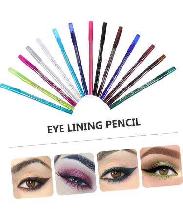 VINTORKY 14pcs Eyeshadow Pencil Set Eyeliner Drawing Tool Makeup Accessory Makeup Pencil Girl Eyeliner Pencil Cosmetic Accessories Girl Eye Liner Drawing Pencil Cosmetics Pencil - Buy Online on GoSupps.com