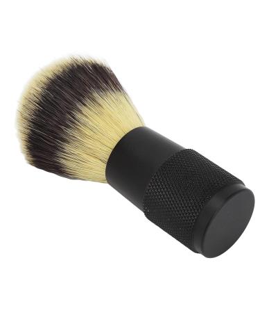Premium Shaving Brush for Men - Black Alloy Handle Soft Bristles & Synthetic Foam - International Shipping Available - Buy Online on GoSupps.com
