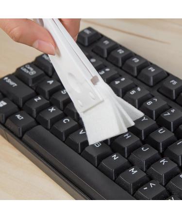 Fovolat Crevice Cleaning Brush | Non-Woven Household Cleaning Brush - Dirt Remover Corner Brush for Fan Air Conditioning Home Car Vents Fan Shutters - Buy Online on GoSupps.com
