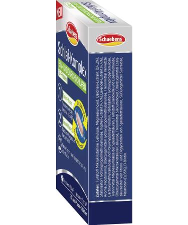 Buy Schaebens Sleep Complex 33g - 30 Tablets | Herbal Sleep Aid for Insomnia | International Shipping Available - Buy Online on GoSupps.com