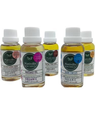 Native Natural Nativilis Organic Copaiba Facial Serum 30ml with Lavender Sage Musk Argan Oil and Vitamin E Moisturizing and AntiWrinkle - Buy Online on GoSupps.com