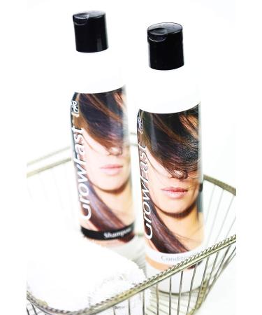 Rozg Cosmeceutical Grow Fast Shampoo & Conditioner Combo for Fast Natural Hair Growth - With Argan, Biotin for Women & Men - Buy Online on GoSupps.com