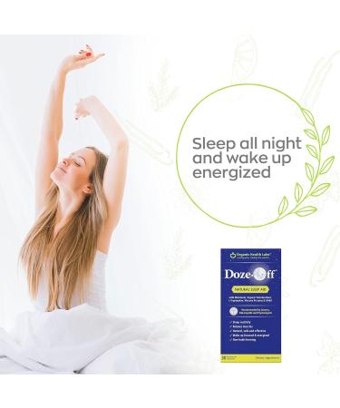 Buy Organic Health Labs Doze-Off Natural Sleep Aid | 30 Veggie Capsules | Vegan Sleep Supplement for Better Rest - Buy Online on GoSupps.com