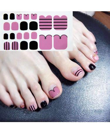 Buy 14pcs Waterproof Nail Polish Strips - Stunning Nail Art Decals & Sequins for Manicure Tips | International Shipping - Buy Online on GoSupps.com
