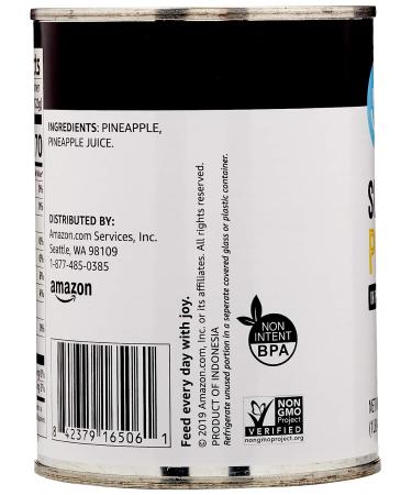 Happy Belly Sliced Pineapple in Pineapple Juice - 20 Ounce - Buy Online on GoSupps.com