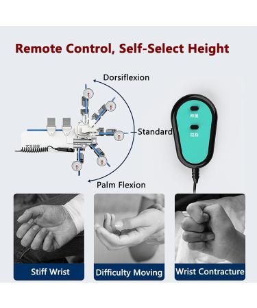 Electric Elbow Joint Rehabilitation Elbow Joint Stretching Trainer with 5-Finger Fixed and Joint Floating Design Adjustable 0-90 Bending/Stretch Angle for Arm Fracture - Buy Online on GoSupps.com