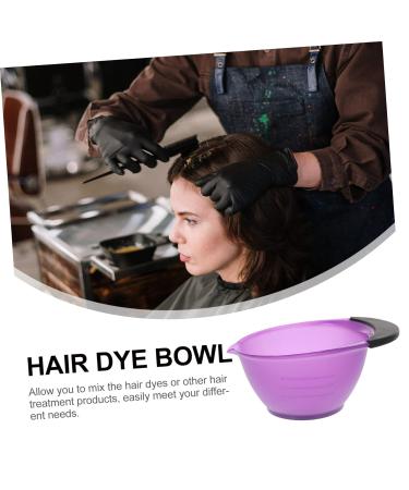 FRCOLOR 10 STK Hair Sealer Shells Professional Hair Salon Tools for Mixing & Coloring | Violet Rubber Applicator 16.5x12.2 cm - Durable & Easy to Use - Buy Online on GoSupps.com