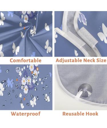 Shop Stylish Beard Bib Apron - Non-Stick Waterproof Hair Catcher for Men - Vintage Butterfly Design - Buy Online on GoSupps.com