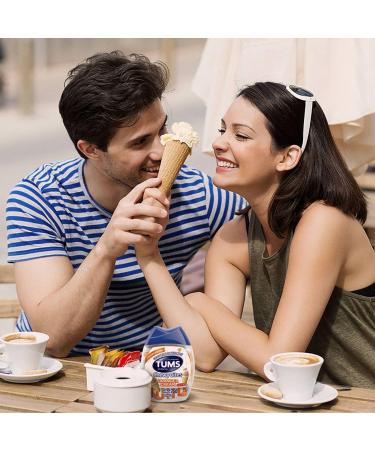 TUMS Chewy Bites Orange and Cream Extra Strength Antacid - 60ct for Heartburn Relief - Buy Online on GoSupps.com