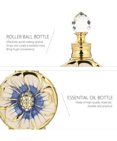 minkissy Glass Spray Bottle Glass Spray Bottle 12ml Mini Perfume Empty Bottle Vintage Glass Dropper Bottle Refillable Essential Oil Bottle for Outgoing Blue Glass Containers Travel Spray Bottle - Buy Online on GoSupps.com