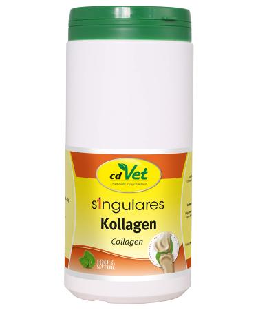 cdVet Natural Products Monary Collagen 500 g - Dog, Cat, Horse - Strengthening of joints - Increases the density of Cartilage - Regulation + regeneration of the body.