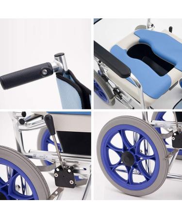 Walker Seniors Wheelchair with Seat Portable Lightweight Disabled Manual Wheelchair Walker Good Times - Buy Online on GoSupps.com
