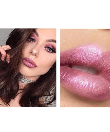 WSXC 3PCS Diamond Shiny Long Lasting Lipstick Set - Waterproof Matte Liquid & Glitter Lip Gloss (04 05 06) | International Shipping Available  - Buy Online on GoSupps.com
