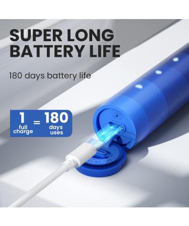 Oclean Electric Toothbrush for Adults | Sonic Soft Gum Care Whitening 180 Days Battery IPX7 Waterproof 76 000 VPM USB-C Rechargeable - Buy Internationally - Buy Online on GoSupps.com