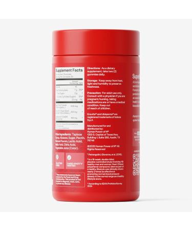 Humann SuperBeets 3-in-1 Heart Gummies - 3x Absorption CoQ10 - Plus Beetroot Extract & Grape Seed Extract for Advanced Heart Health Cellular Energy & Circulation Support Vegan Gluten Free 60 count Advanced 60 Count (Pac  - Buy Online on GoSupps.com