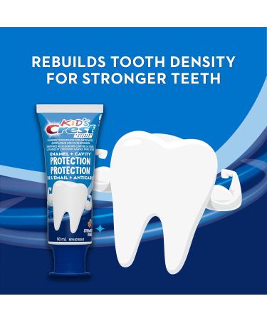 Crest Kid's Enamel + Cavity Protection Toothpaste Strawberry Flavor 90 mL - Buy Online on GoSupps.com