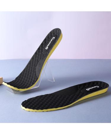 Premium Memory Emulsion Latex Insoles for Men & Women - Cushioning Shock Absorption Breathable Comfort Reduce Muscle Fatigue | Sizes 7-12 & 4-7.5 - Buy Online on GoSupps.com