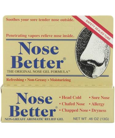 Nose Better Nongreasy Aromatic Relief Gel-0.46 Oz (13g) 13 Gram