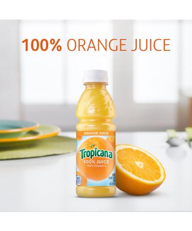 Buy Tropicana Orange Juice 15.2 Fl Oz Bottles - Pack of 12 | 100% Pure Orange Juice - Buy Online on GoSupps.com
