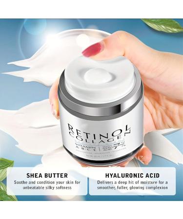  Generisch Anti Wrinkle Cream Retinol Collagen Skin Firming Anti Aging Cream for Men Women Moisturizing Face Cream 50g (1) - Buy Online on GoSupps.com