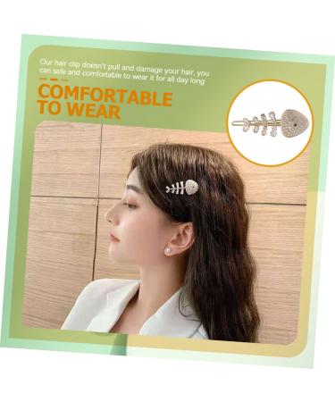 Beaupretty Girls Hair Accessory Hairpin accessory for girls goody for women claw for women barrettes for girls gems for women decor Metal Miss South Korea Metal Hairpin - Buy Online on GoSupps.com