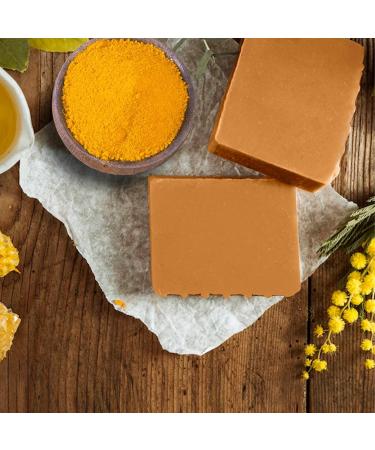 Turmeric Soap Bar - Natural Acne & Dark Spot Cleanser | Organic Charcoal Face & Body Soap | Cruelty-Free & Sulfate-Free 4.2 oz - Buy Online on GoSupps.com