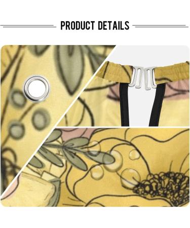 Waterproof Barber Cape - Yellow Sunflower & Cheetah Pattern Hair Cutting Bib for Men & Unisex | Perfect for Salons & Home Use - Buy Online on GoSupps.com