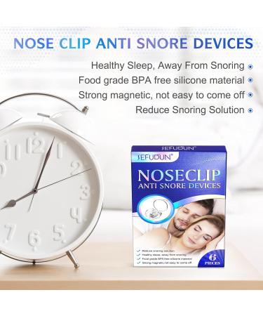 Silicone Magnetic Snore Stopper - Anti Snoring Solution - 4 Pcs - Buy Online on GoSupps.com