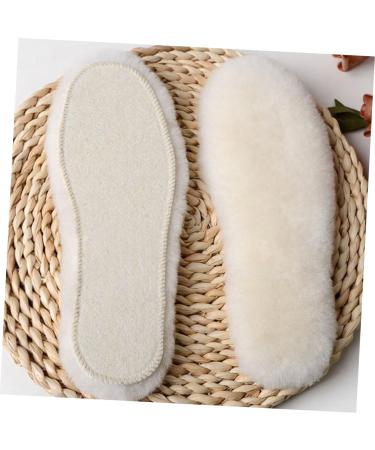 MAGICLULU Rabbit Fur Insoles - Warm Winter Fleece Inserts & Cushions for Anti-Cold Comfort | Soft Thickened Shoe Liners & Pads - Buy Online on GoSupps.com