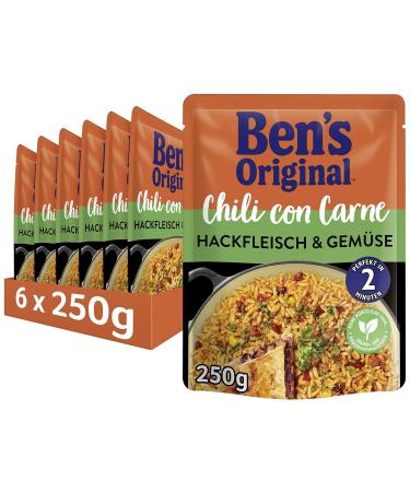 Ben's Original Express Rice Multipack - Chili Con Carne & Risotto Chicken & Mushrooms (12 x 250g) - International Shipping Available - Buy Online on GoSupps.com
