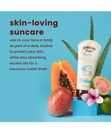 Hawaiian Tropic Matte Effect Sunscreen Lotion SPF 30 - 6 oz - Buy Online on GoSupps.com