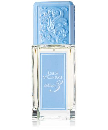 Jessica McClintock No. 3 Eau de Parfum Spray for Women 3.4 Ounce 3.4 Fl Oz (Pack of 1)
