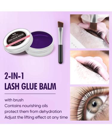 PERMANIA Lash Lift Rod Adhesive - Grape Scented Brow Lamination Glue with Strong Viscosity - 1 Count - Buy Online on GoSupps.com