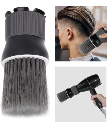Neck Duster Hair Cutting Neck Duster Brush Cleaning Brush with Skid Resistance Handle Neck Brush for Remove Loose Hair Hair Sweeping Brush Tool for Salon Barber and Home Use - Buy Online on GoSupps.com