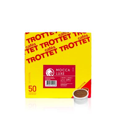 Cafés Trottet 50 Capsules Lavazza Espresso Point ®* Mocca Artisanal Roast, Intensity 3/10