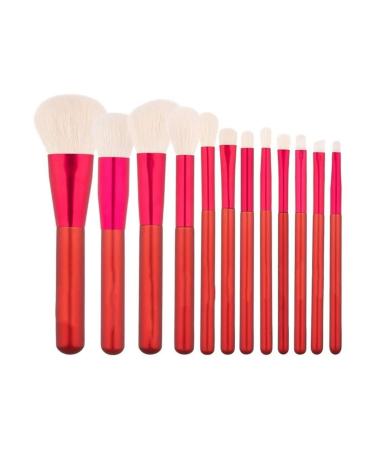Makeup Brush Set 12 Set Of Makeup Brushes Set Solid Wood Pearl Brush Handle for Blush Brush Foundation Foundation Brush