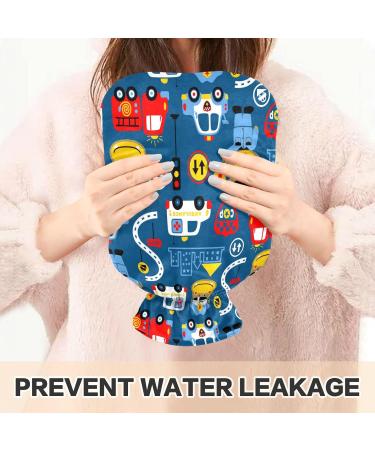 NAANLE Cartoon Bear 1L Heat Bottle - Transparent Hot Water Bottle for Bed | Hand & Foot Warmer | Pain Relief & Cold Therapy - Buy Online on GoSupps.com