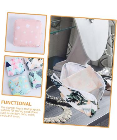 Buy Goohochy 4-Piece Storage Bags for Women - Perfect for Bandages Napkins Period Pads Tampons & More - Stylish Mini Holders for Toiletries - Buy Online on GoSupps.com