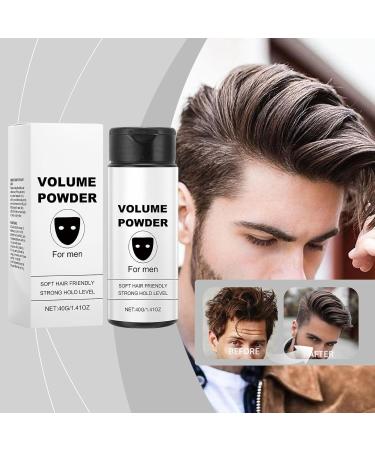 Nexusectar Mens Fabric Hairstyle Easy To Apply Natural Volume Texturizing Styling Powder Look Portable Hairstyle Volume Soft Party Preparation Tool - Buy Online on GoSupps.com