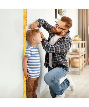 Personalized Volumoon Yardstick for Kids | Custom Height Diagram & Wall Ruler | Children's Room Growth Chart & Wall Decor - Buy Online on GoSupps.com