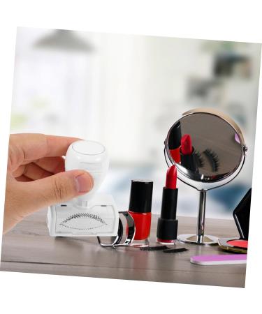FRCOLOR Eyelash Practice Stamp Eyelash Stamping Tool Eyelash Decor Tool Eyelash Stamps False Lower Eyelash Stamp Lower Lash Stamp Makeup Applicator Tool Eyelash Makeup Stamp Plastic White - Buy Online on GoSupps.com