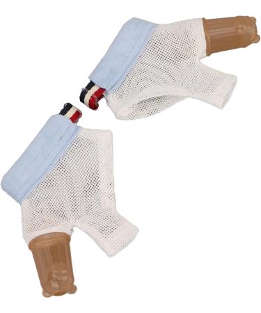 Stop Thumb Sucking Glove - Washable Adjustable & Breathable Thumb Protection (Blue) for All-Day Comfort - Buy Online on GoSupps.com