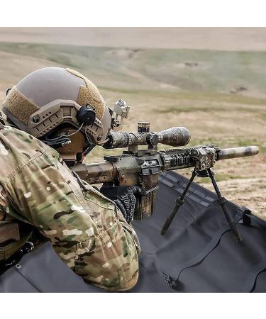 Cavebear Padded Tactical Shooting Mat - Non-Slip Roll-Up Design for Range and Hunting - Durable Prone Shooting Accessories in Black - Buy Online on GoSupps.com