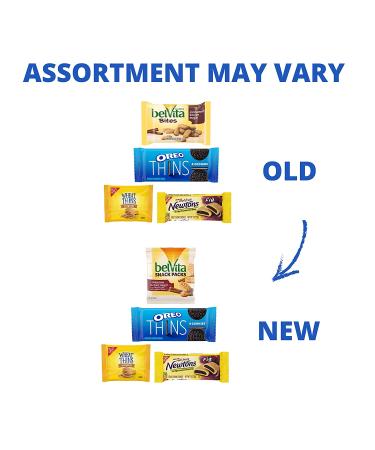OREO Thins & belVita Bites Variety Pack - 53 Count School Lunch Snacks - Buy Online on GoSupps.com