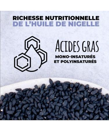 NIGELLE OIL (NIGELLA SATIVA) FROM ETHIOPIA (HABACHIYA) 100ML NIGELLE SOURCE - Buy Online on GoSupps.com