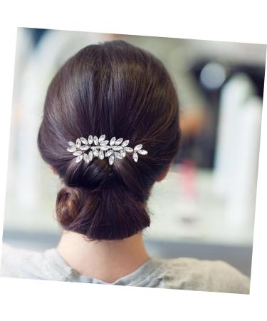 minkissy Crystal Hair Accessories Wedding Decor Rhinestone Bobby Pins Hair Clips Wedding Hair Accessories Tiara Hair Barrettes Hair Pin Rhinestones Bride Zinc Alloy Hair Piece - Buy Online on GoSupps.com